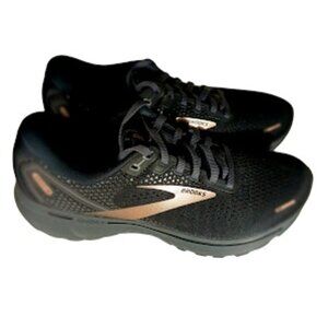Women's Brooks Ghost 14 Black and Metallic Rose 8.5 CLEAN!!!